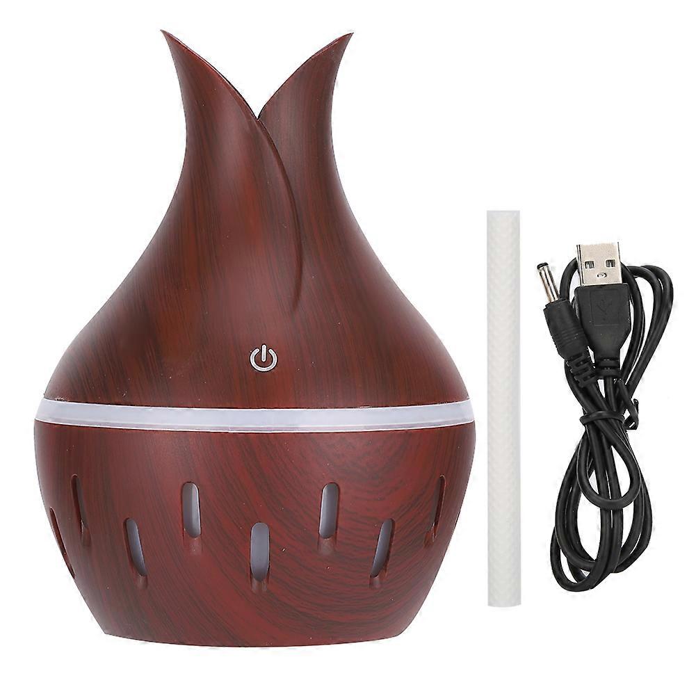 USB Portable Aroma Diffuser Air Mist Maker Desktop Colorful Light Humidifier 300ml