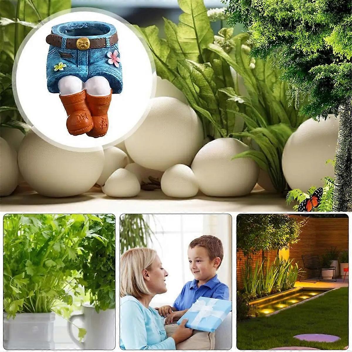 Indoor Jeans Rok Hars Bloempotten B