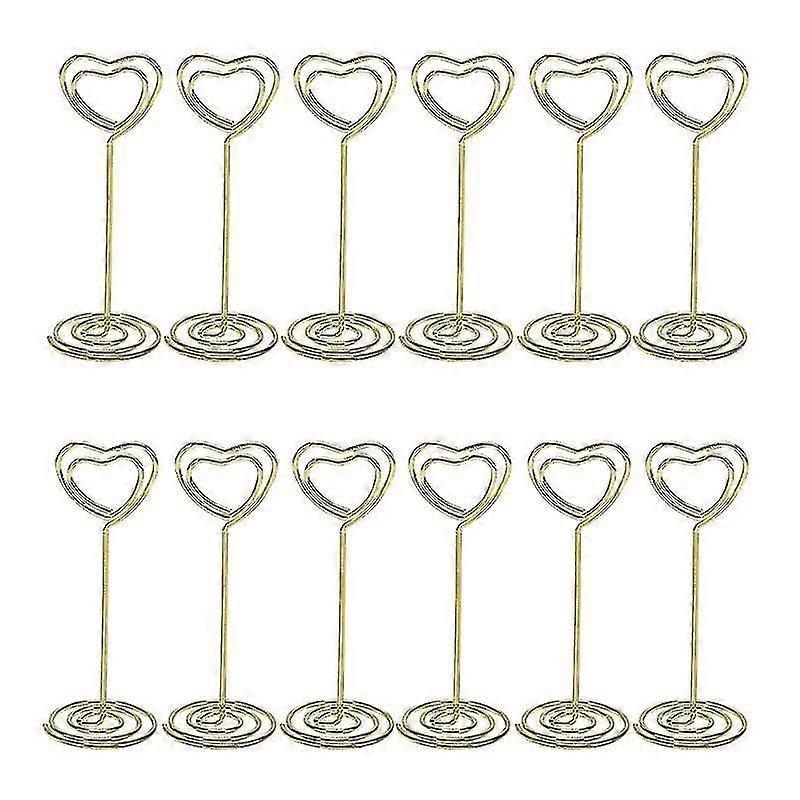 12pcs Table Number Holders For Decoration