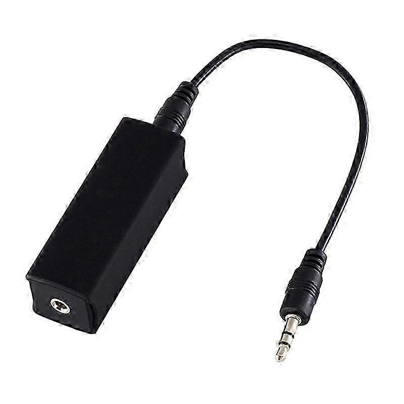 Speaker Line 3.5Mm Aux Audio Noise Filter Ground Loop Noise Isolator for Car Stereo Audio System Home