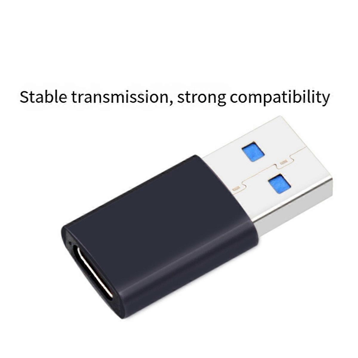 10 Gpbs USB-A to USB-C Adapter Converter Compatible with PC Tablet
