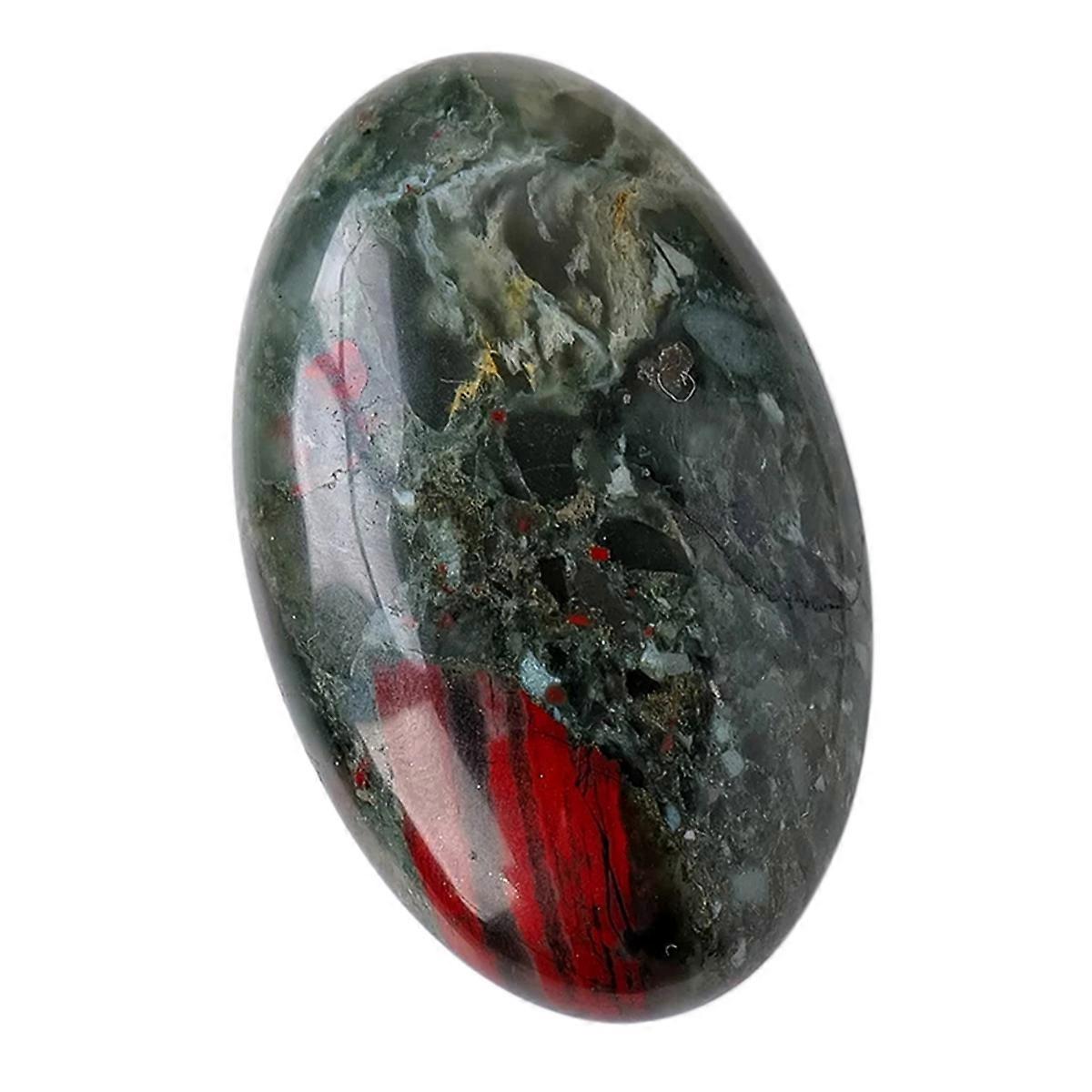 Natural Red Blood Stone African Hot Compress Stone Healing Crystal
