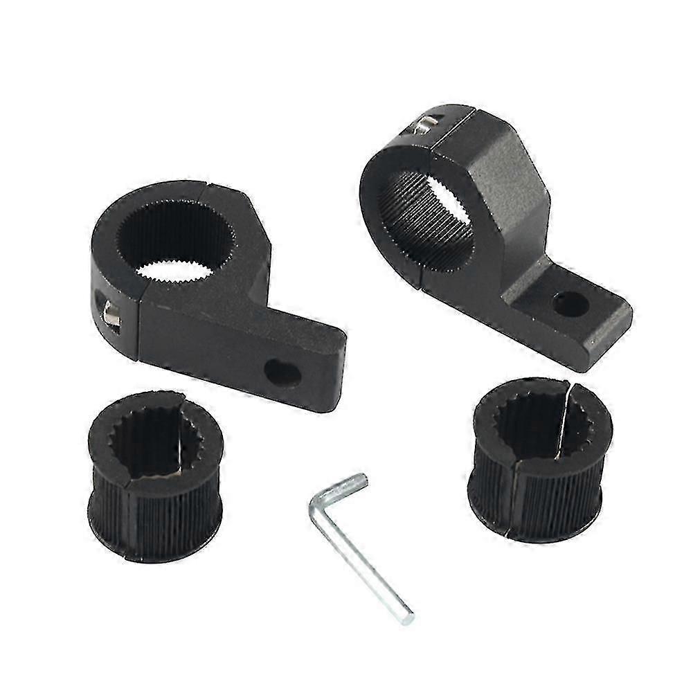 For 2pcs Motorcycle Spotlight Mounting Bracket, Guardrail Pipe Clamp, Fixed Frame For Motorcycle Universal (with Wrench)