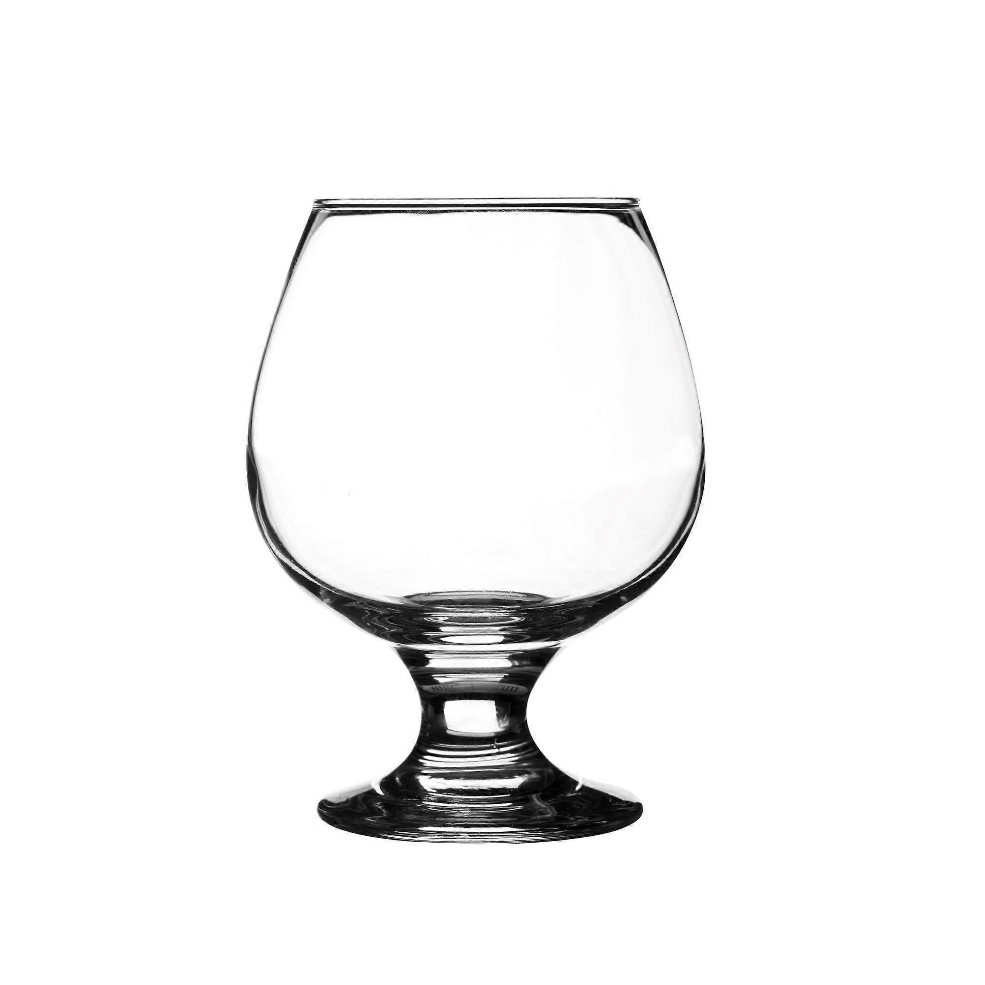 2 Sleeve Transparent Brandy Glasses 39cl