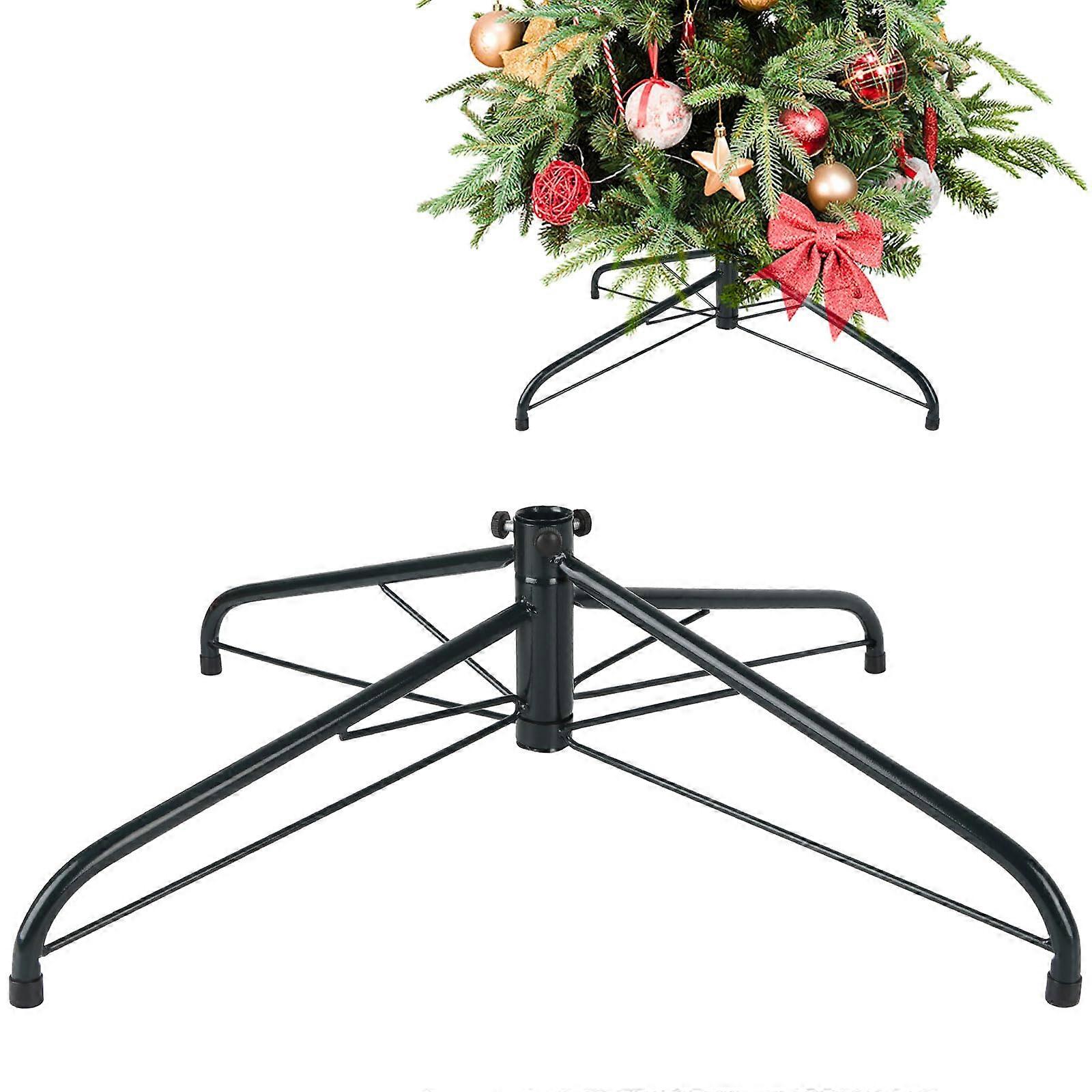 Universal Folding Metal Christmas Tree Stand for Christmas Artificial Trees 23.6 Inch