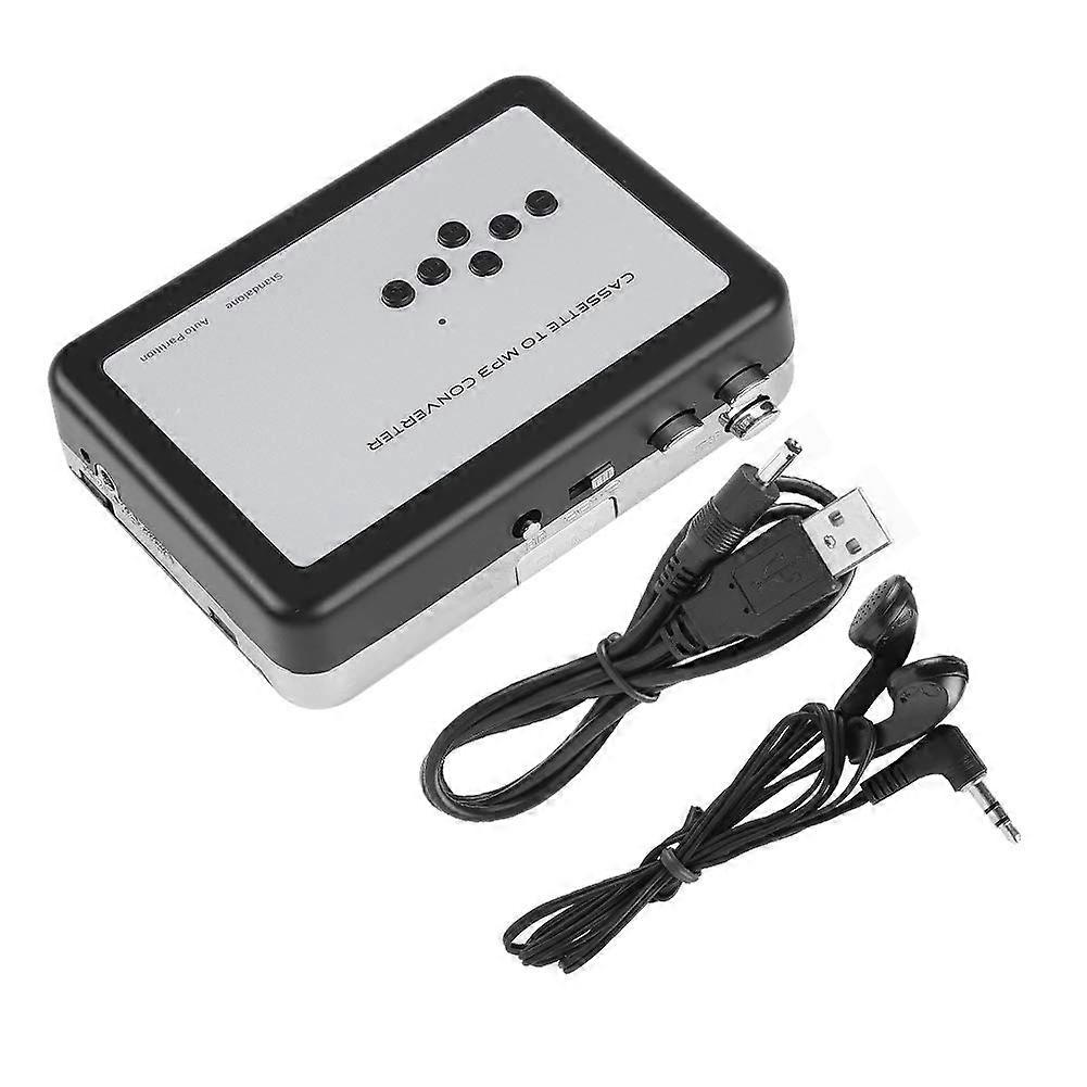 Cassette Converter Cassette Player to MP3 Converter Stereo USB Cassette Digital Tape MP3 Music Player Convert Cassette to MP3, Plug and Play