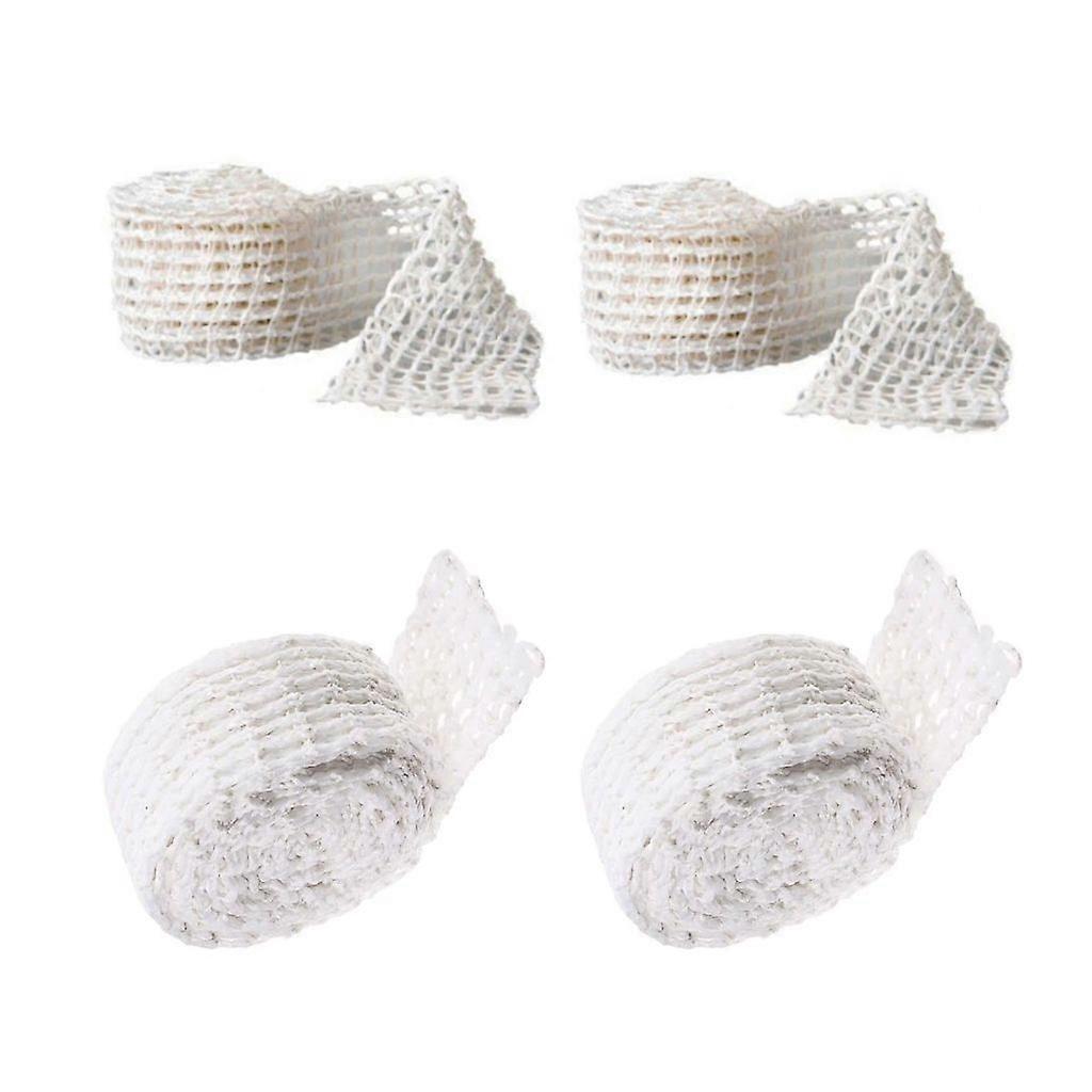 4 Pack Durable Meat Net Easy to Use Meat Binding Straps Food Rope Net Durable