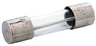 Cartridge Fuses Small Dimension Fuse 10 Pieces for Electrical Applications, 15 Amp, Glass Tube, Fast Acting