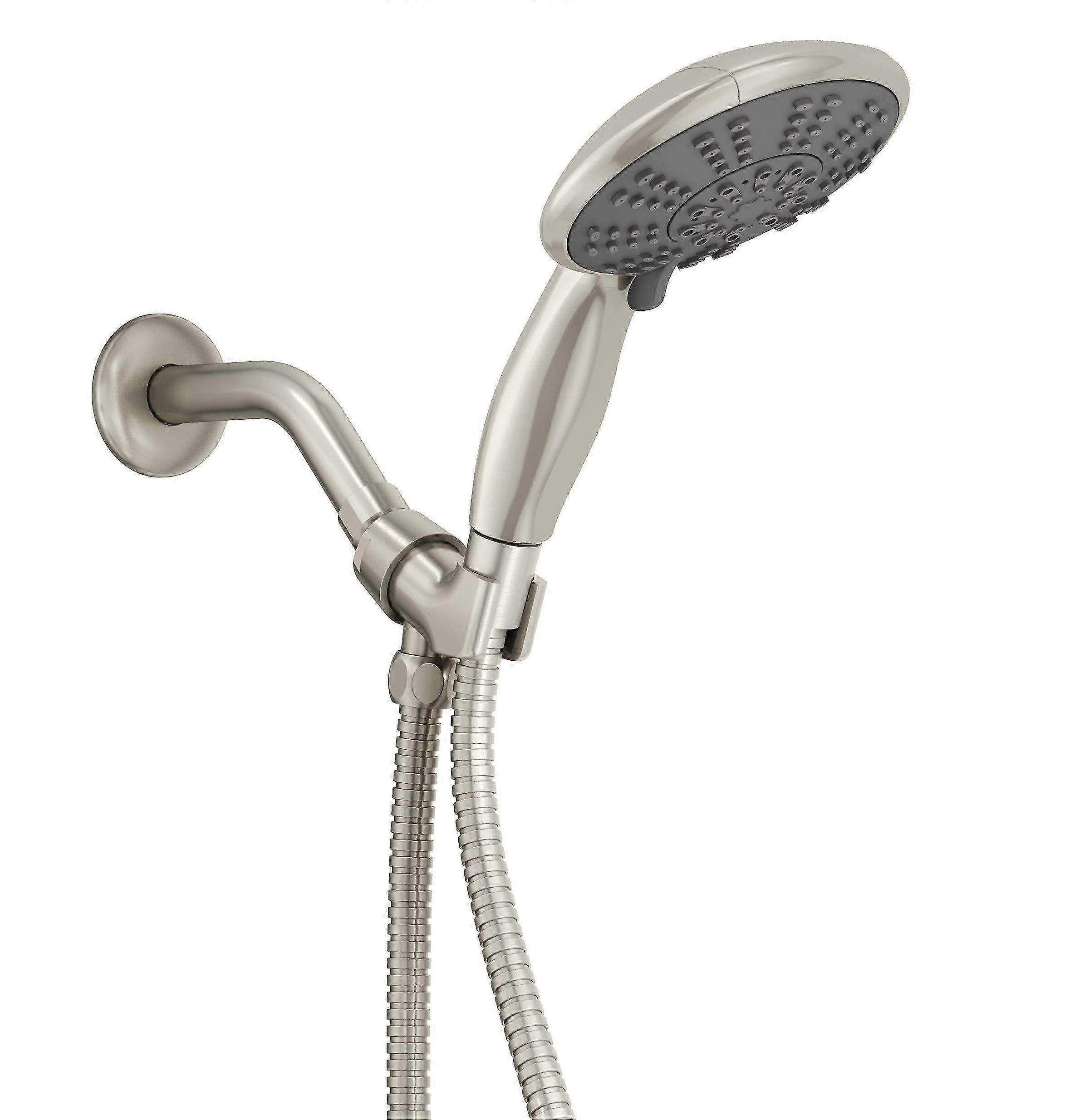 5-inch solid multi-purpose handheld shower head
