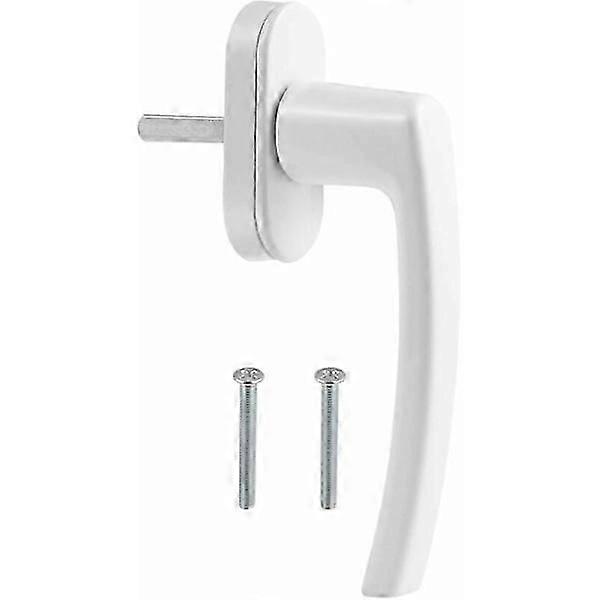 Handle for PVC Windows and Doors - White - Durable and Easy-to-Install Replacement Handle