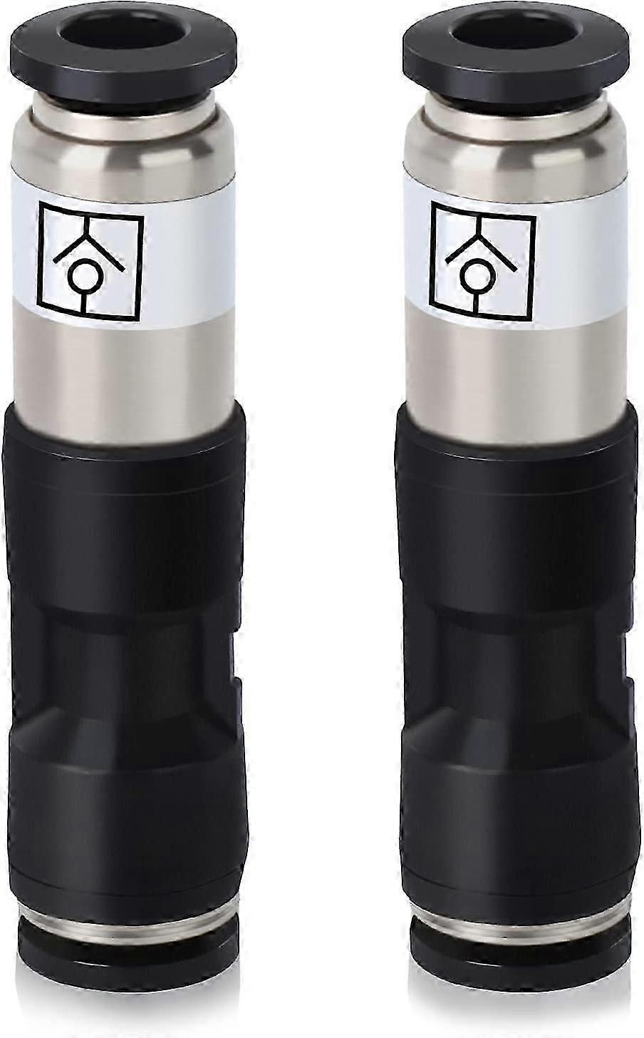 2 X 4mm Compressed Air Check Valve Connectors, Airflow Push To Connect Fittings