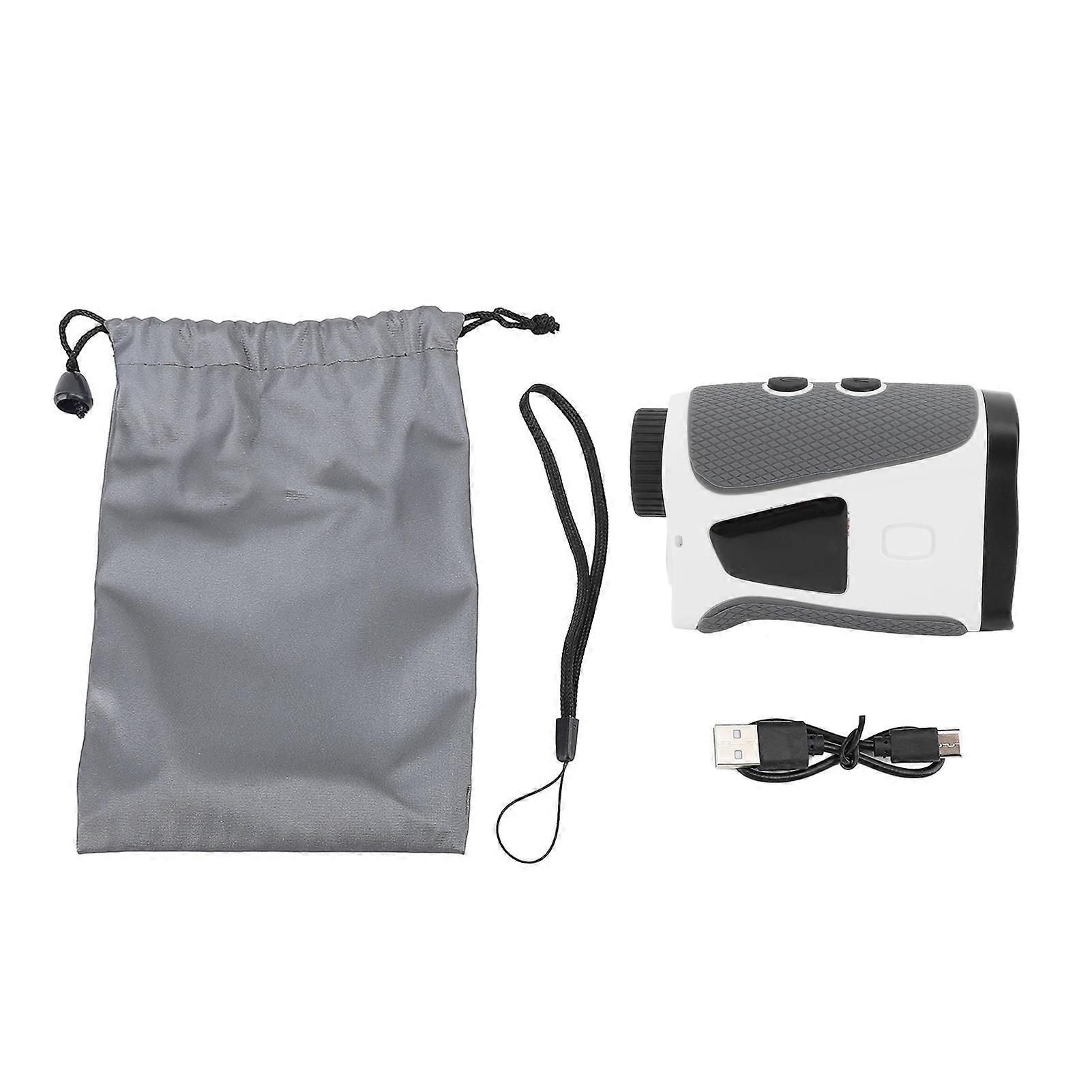 6x Distance Height Angle Speed Measurement Multifunctional Rechargeable Telescope Rangefinder Golf Range Finder