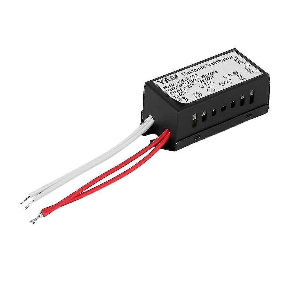Led Driver Transformers Ac 220v à 12v 20-50w Lampe Halogène Transformateur Électronique