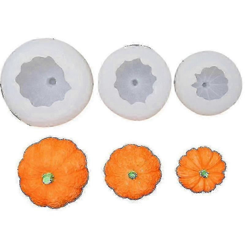 ハロウィーンカボチャ石鹸金型ムースチョコレートケーキシリコーンモールドDIY