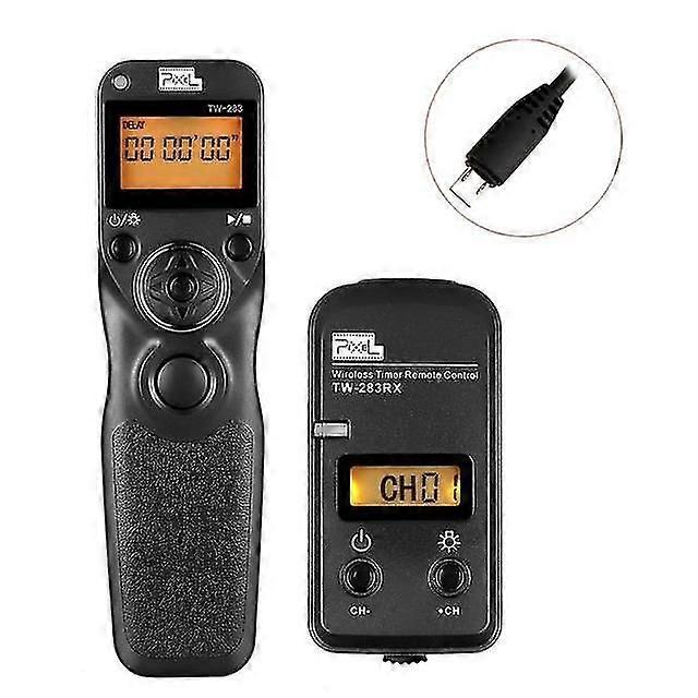 ピクセル TW-283 ワイヤレス R リモートシャッター SE (0 2 N3 E3 S1 S2) カメラ用ケーブル Tw283 対 RC-6