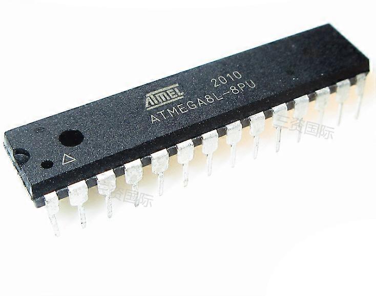 MXY 2Pcs ATMEGA8L-8PU DIP28 ATMEGA8L-8 DIP ATMEGA8L ATMEGA8-8PU MCU 8-bit AVR RISC 8KB Flash 3.3V/5V 28-Pin PDIP W Tube