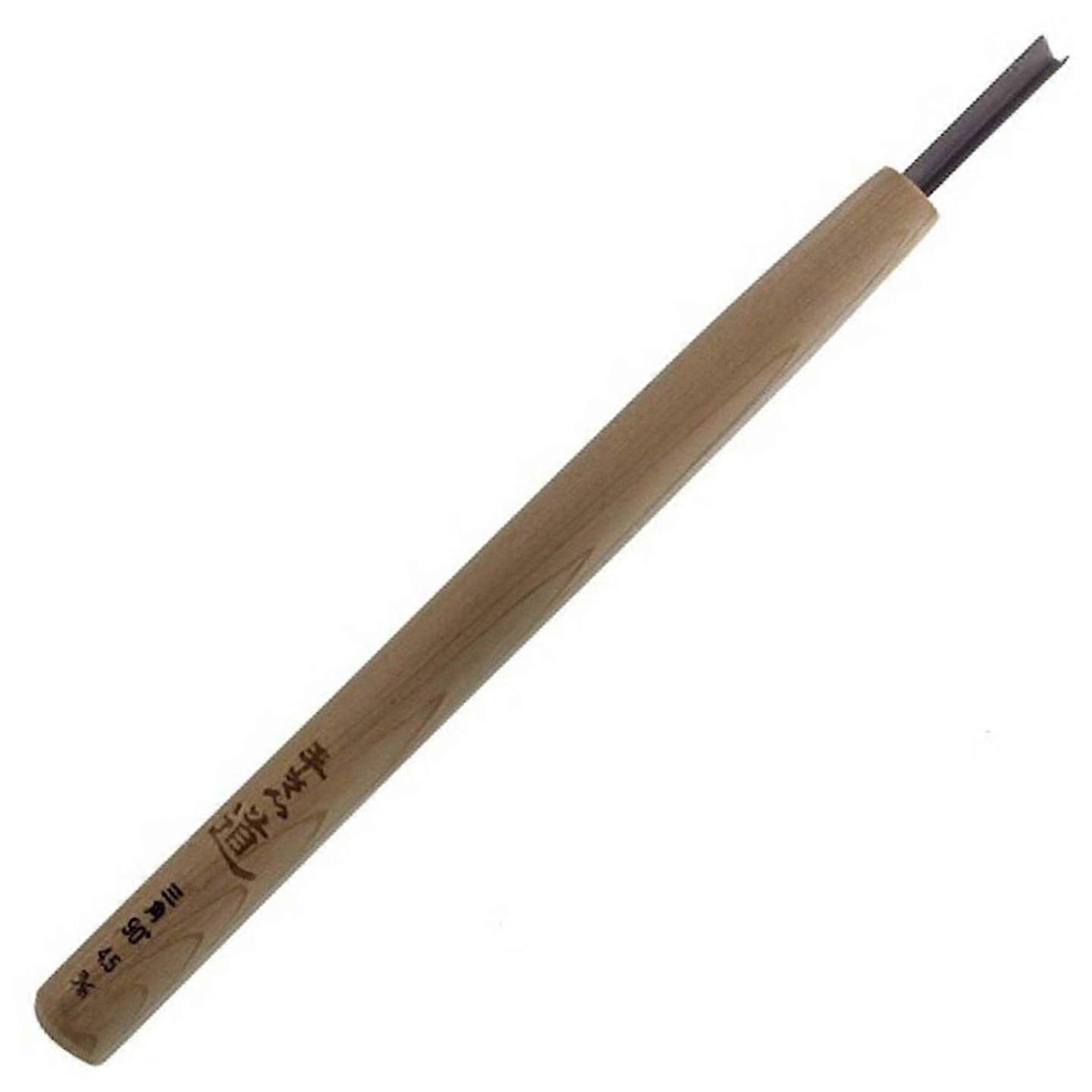 Michihamono Japanese Woodcarving V Gouge 90 Degree Wood Parting Chisel 4.5mm