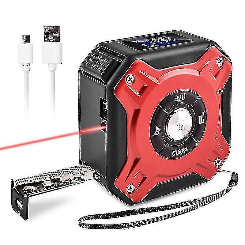 40 Meter Laser Measurement Tool Digital Measure Tape
