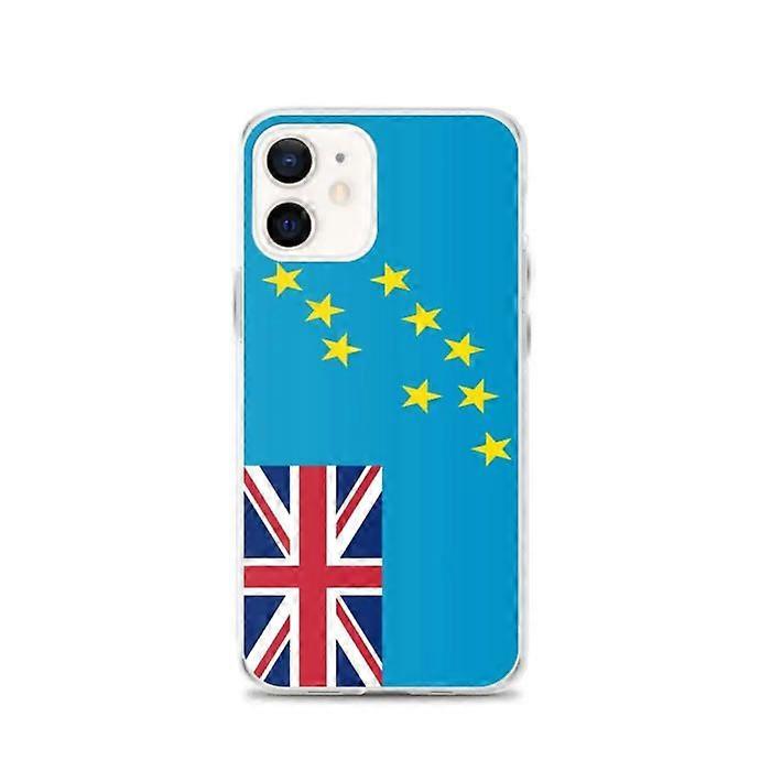 iPhone Case - PIXELFORMA - iPhone 12 - Tuvalu Flag - Soft Silicone - Lightweight Design