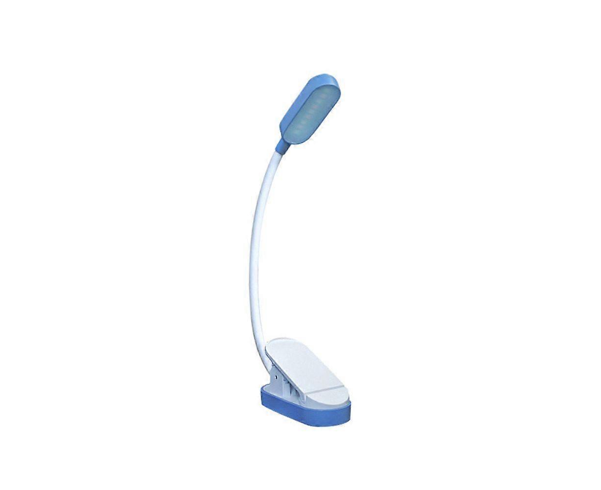 Willow Reading Lamp: Eye-Protecting USB Rechargeable Clip Light with 360-Degree Flexibility for Comfortable Reading