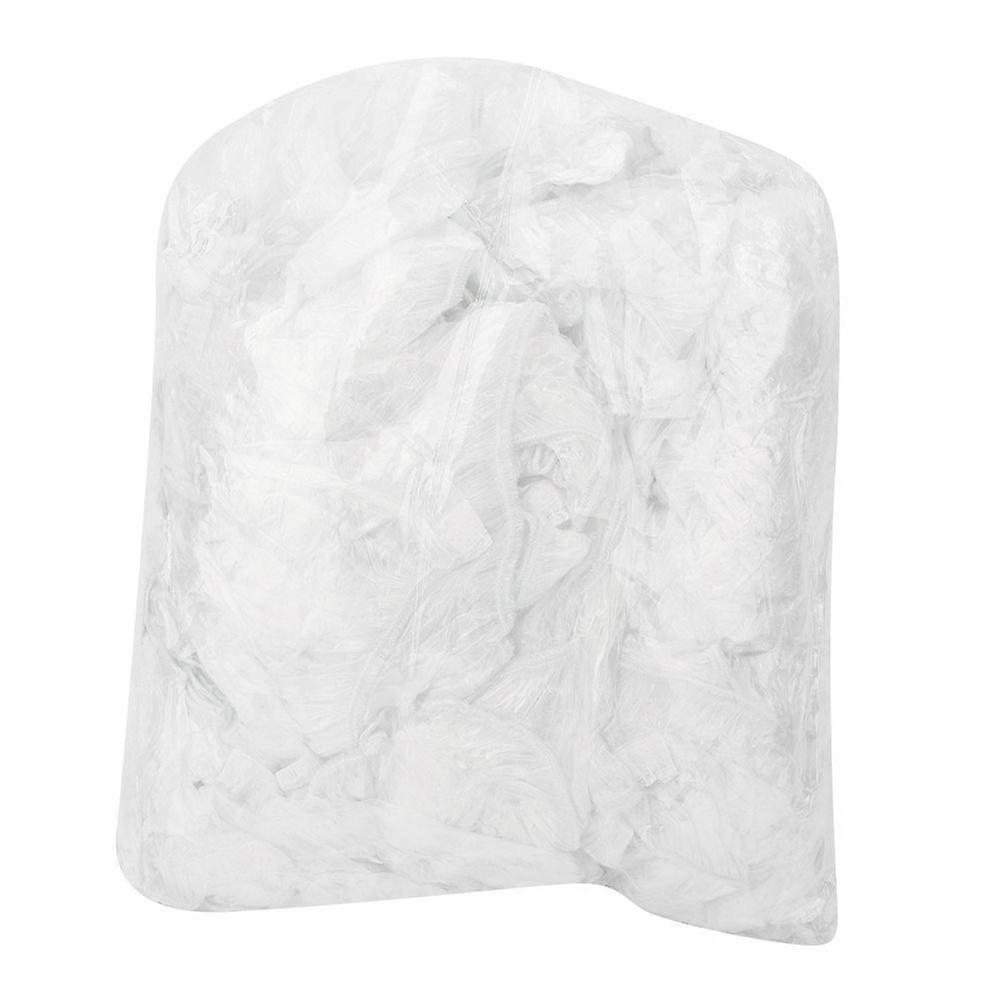 100pcs Elastic Disposable Plastic Steering Wheel Cover Dustproof Waterproof Universal for Car