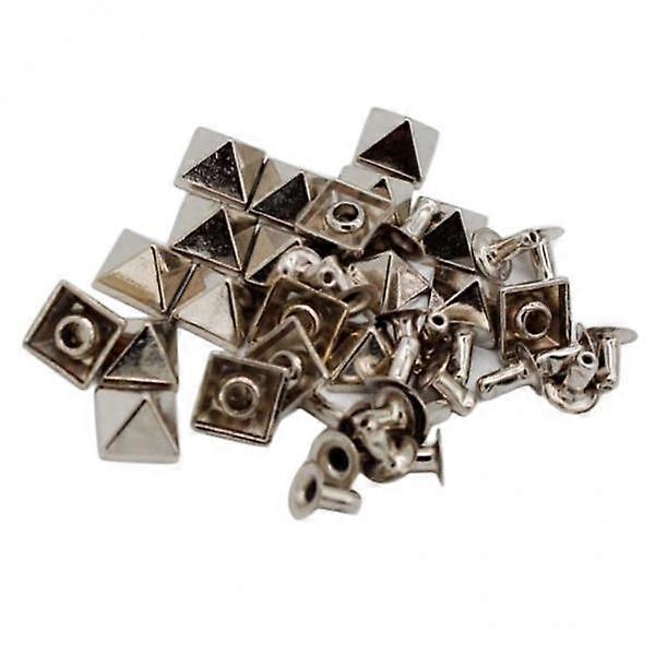 2x20 Sets Pyramid Stud Rivets Snap Buttons DIY Leather Crafts