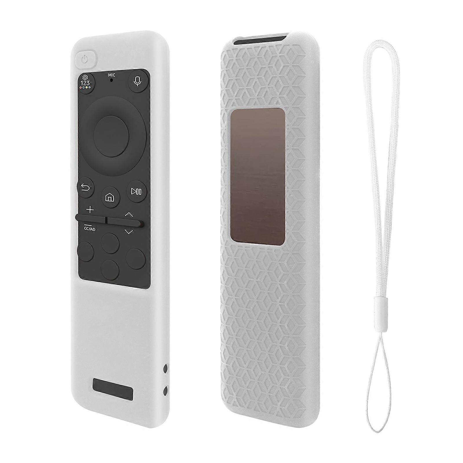 Dustproof and Waterproof Silicone Case Protector for BN590143A Remote Sleeve Easy to Clean and Maintain Full Coverage White