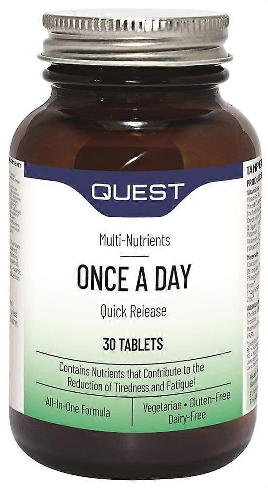Quest ONCE A DAY MULTIVITAMIN 30 Tablets