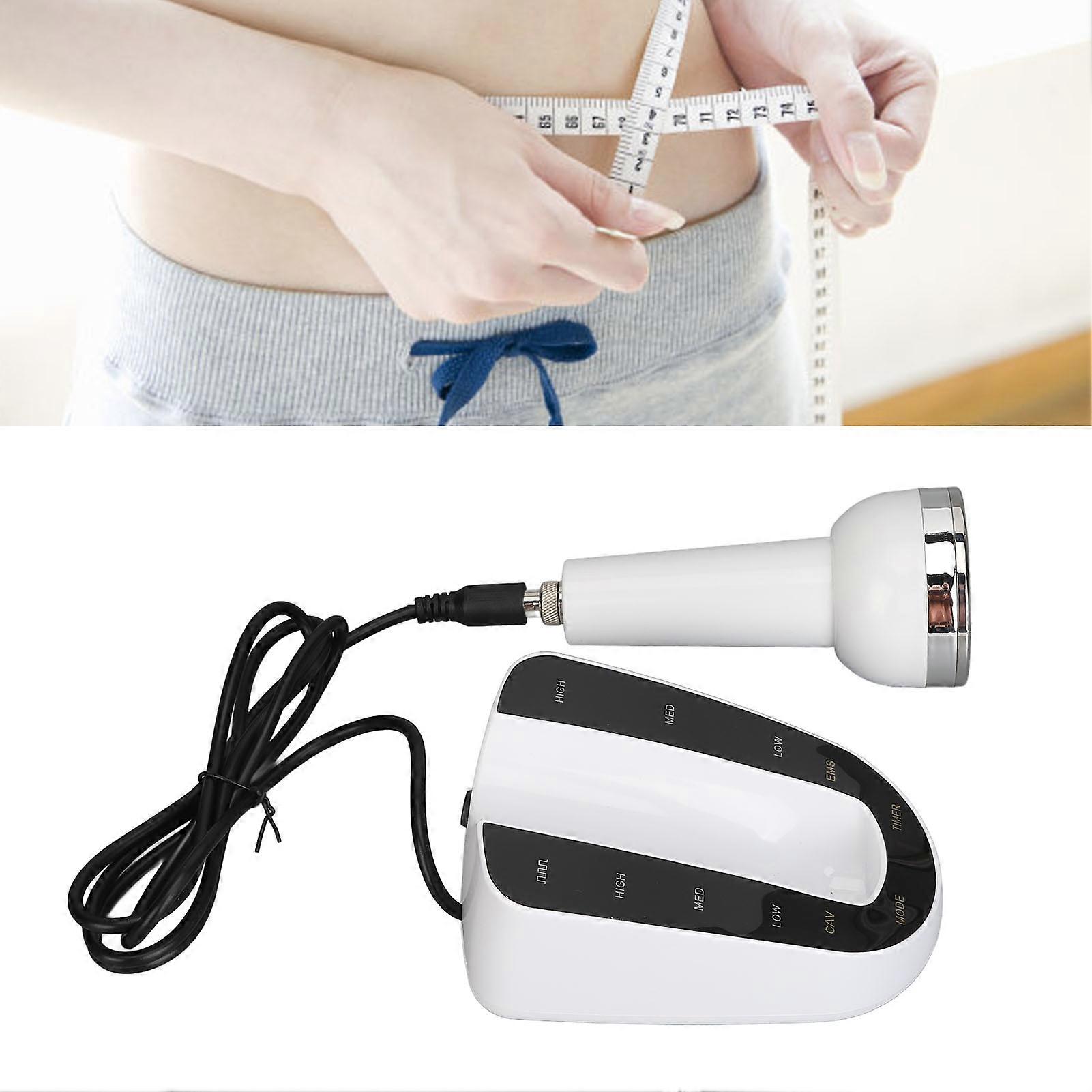 Microcurrent 40K Cavitation Machine Body Sculpting Ultrasound LED Digital Display Cellulite Remover Device 100‑240V EU Plug
