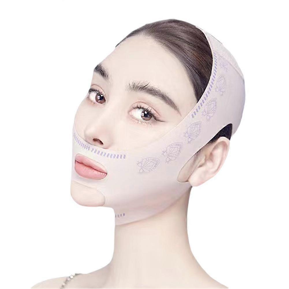 Face Sculpting Mask (A)$Face Slimming and Lifting Bandage V Face Firming and Lifting Improvement of Nasal Lines Apple Muscles Double Chin