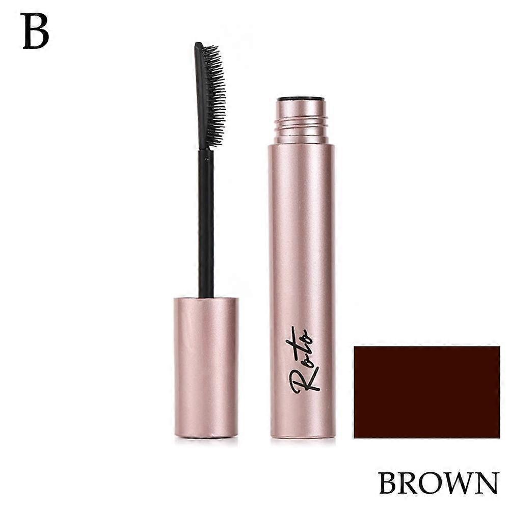 02# Brown Mascara (B)$ROTO Mascara is waterproof and non-smudged, long-lasting, thick and curled, and will not fall off.