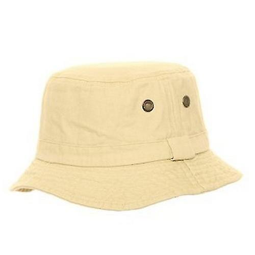 Adults Unisex Washed Denim Brush Hat