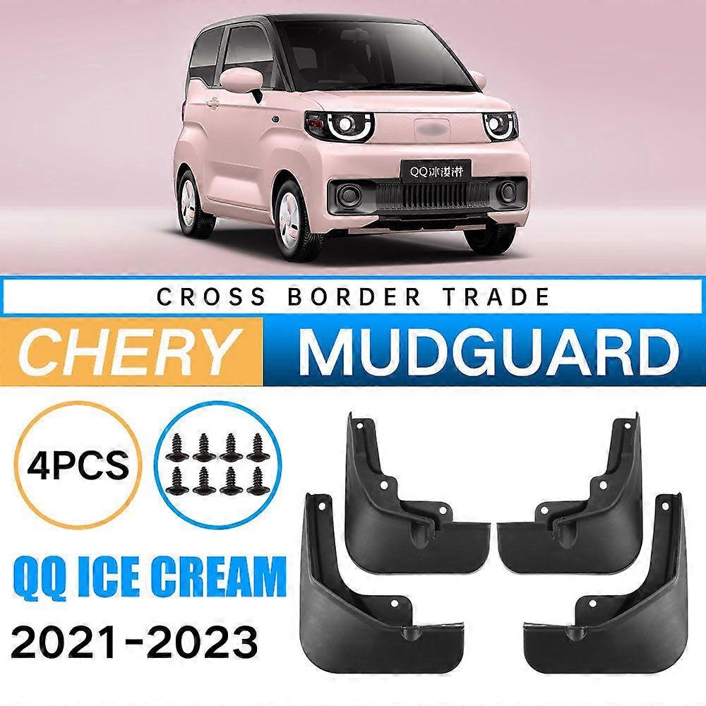 con Applicable To Chery Qq Ice Cream 2021-2023 Automobile Fender Leather