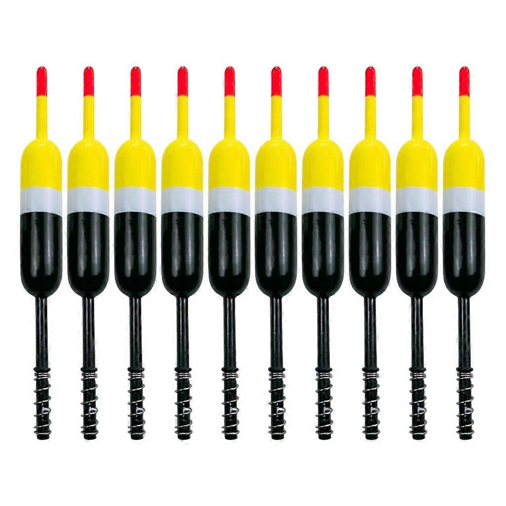 10Pcs Balsa Wood Fishing Float Replacement Sea Fishing Vertical Float