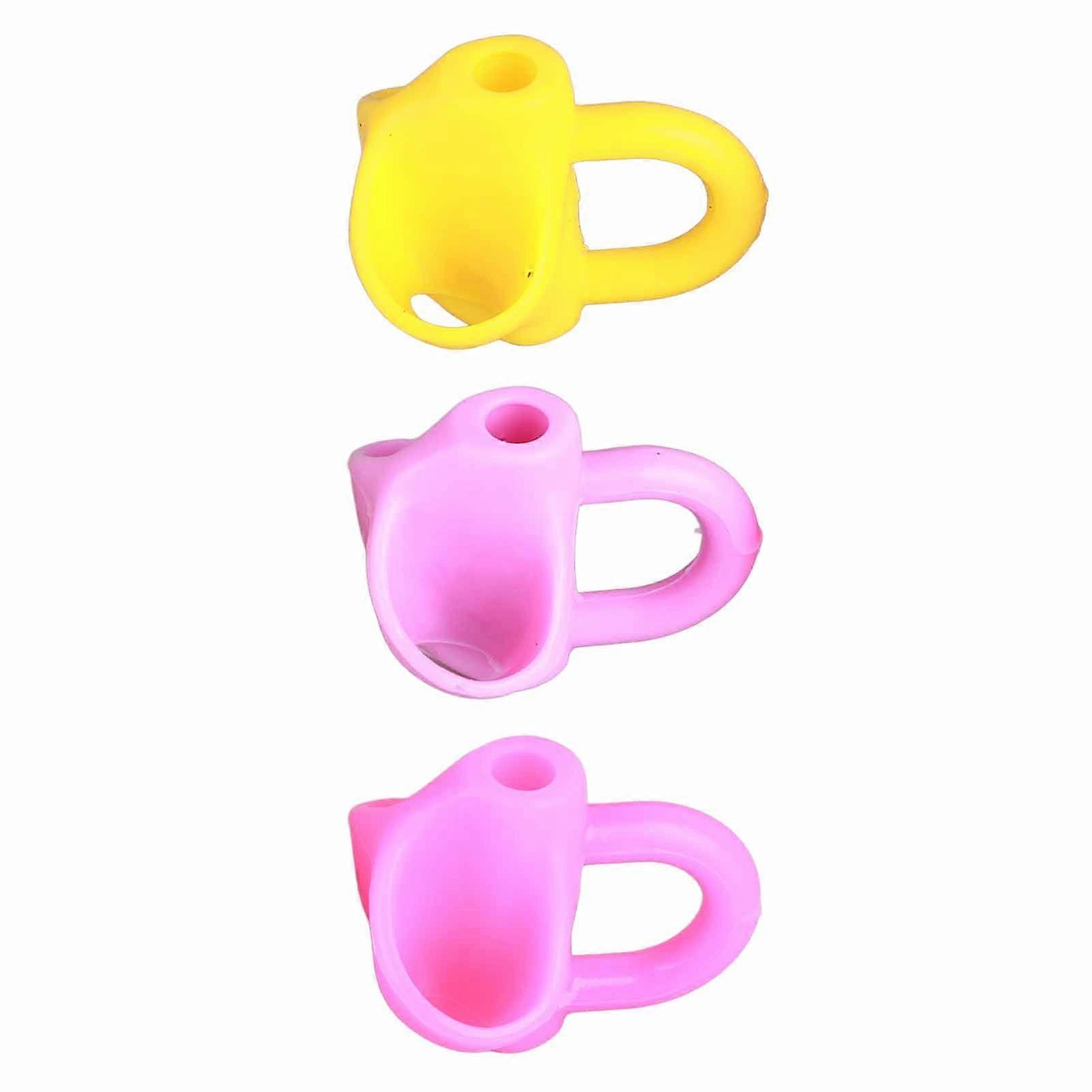 2025 أحدث طراز 3 قطع قبضة الكتابة اليدوية للأطفال تصحيح موقف السيليكون