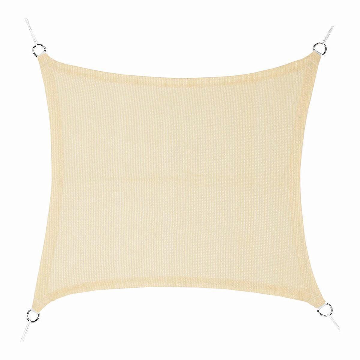 Shade Sail Faura Beige 3,6 x 3,6 m Squared