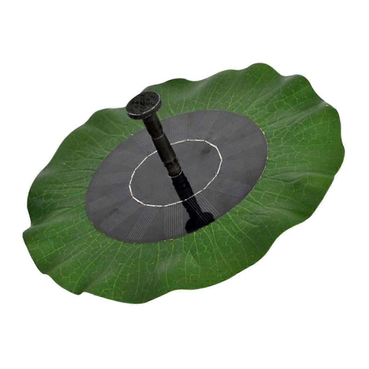 Solarpanel Landschaftsbrunnen für Vogelbad – Handgefertigter Gartenbrunnen mit Wasserfall aus hochwertigem Material, 60 cm