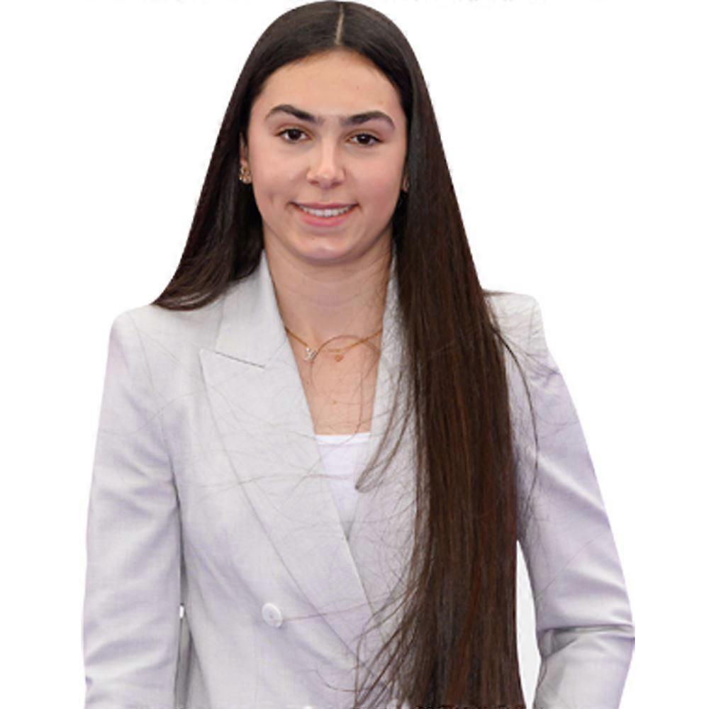 Ella Lloyd (Suit) Half Body Buddy Cutout