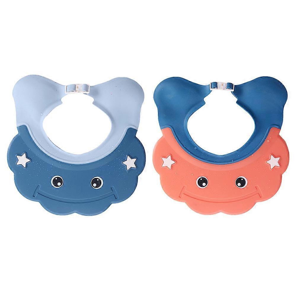 Baby Shampoo Hats with Waterproof PP Material for Bathing Assorted Color Fits Baby Head Size