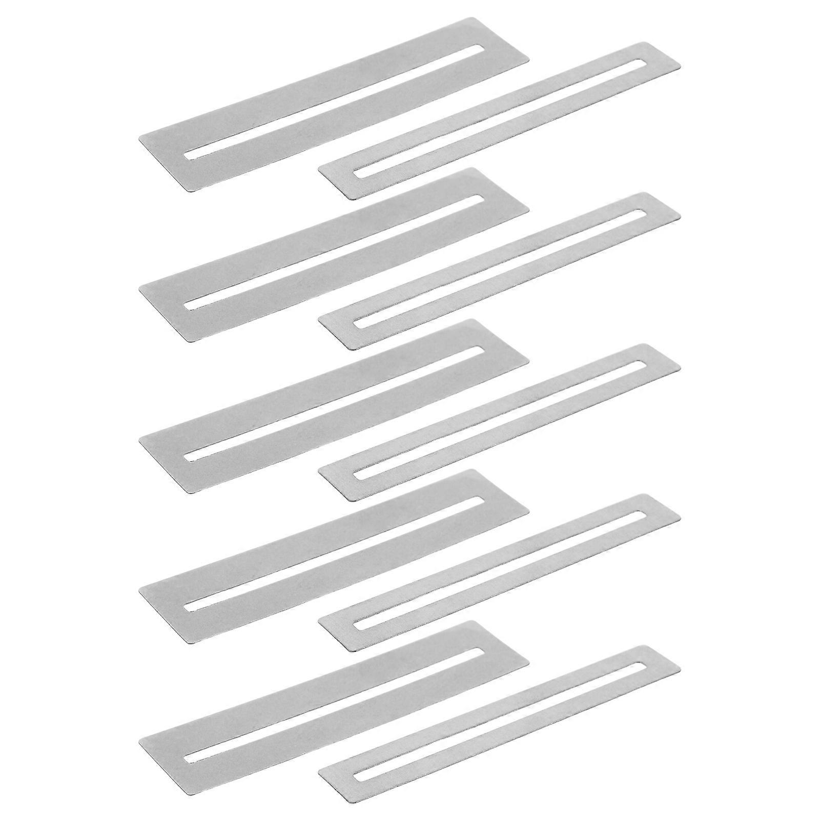 10pcs Metal Guitar Fretboard Protectors for Efficient Fret Polishing, Noise Reduction, and Professional Maintenance – Durable Fingerboard Shields for