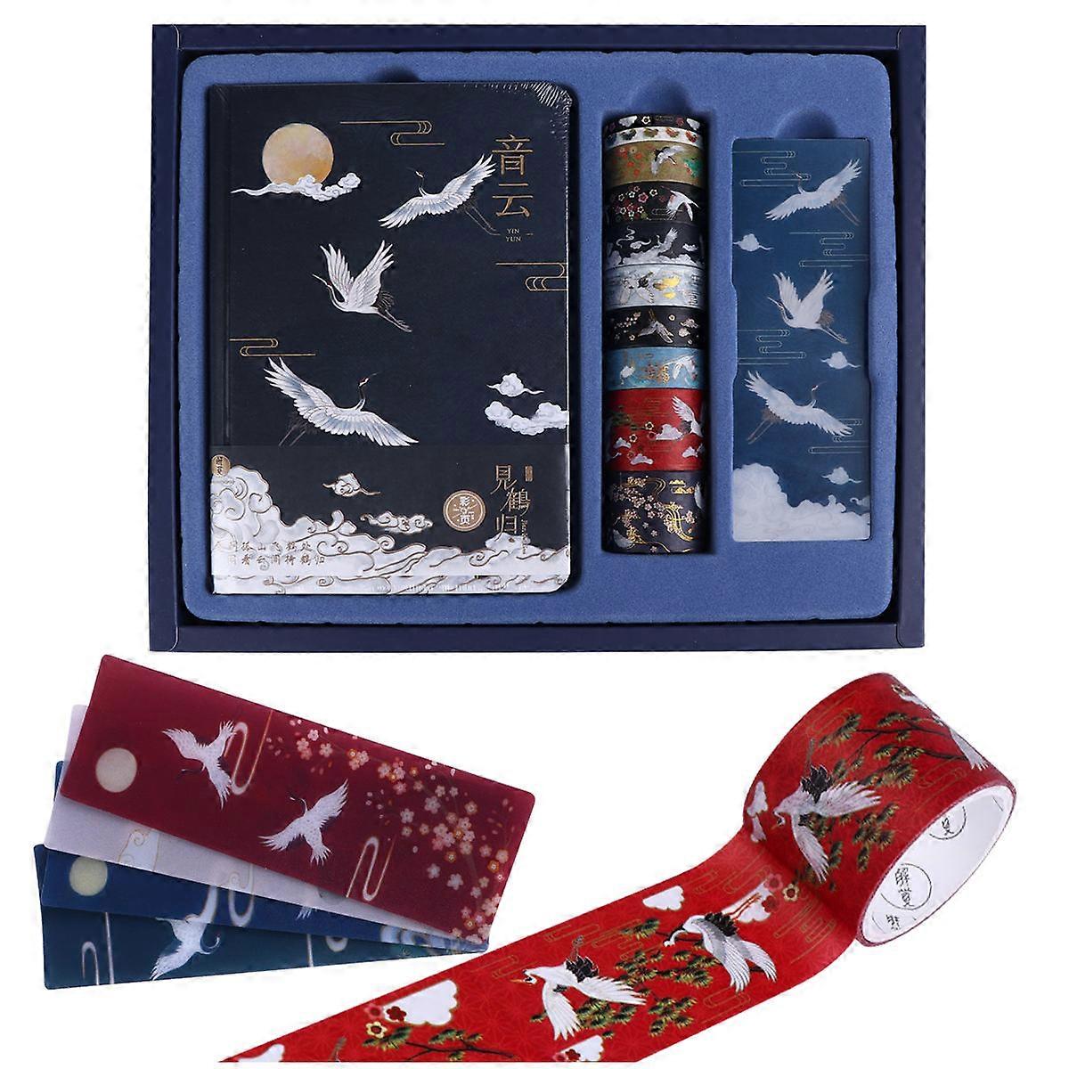 Journaling Notebooks Handmade Practical For Sketching Special Holidays Dark Blue 28.4X24X5CM