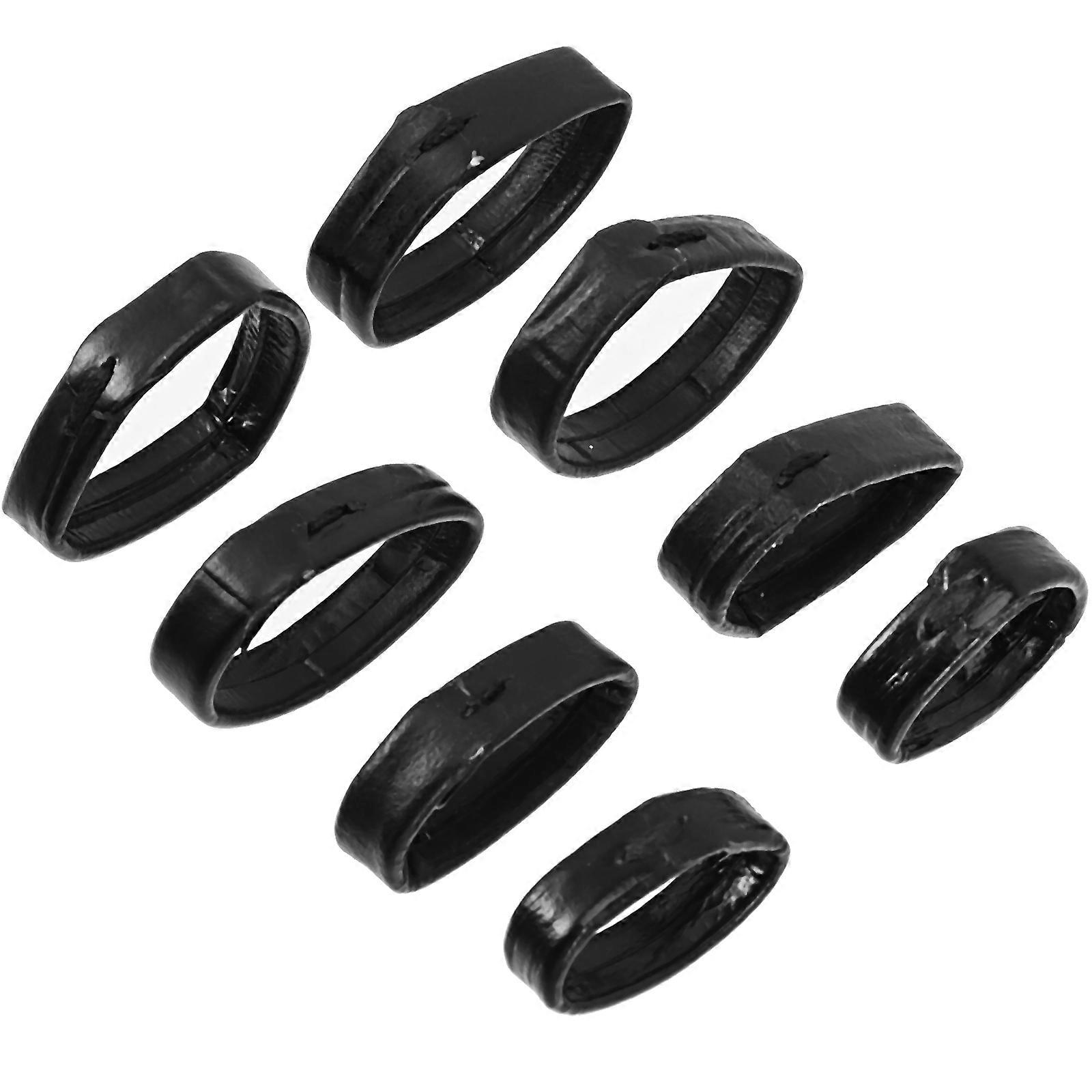 8pcs Watch Strap Loops Durable Replacement Band Hoops for Comfortable, Skin Friendly Watch Accessories