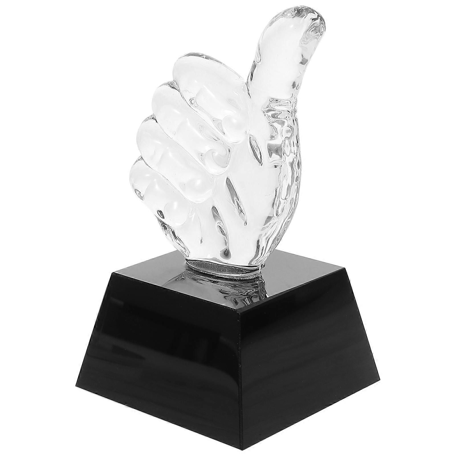 Trophy for Kids Crystal Award Trophy Shape Recognition Small 1Pcs