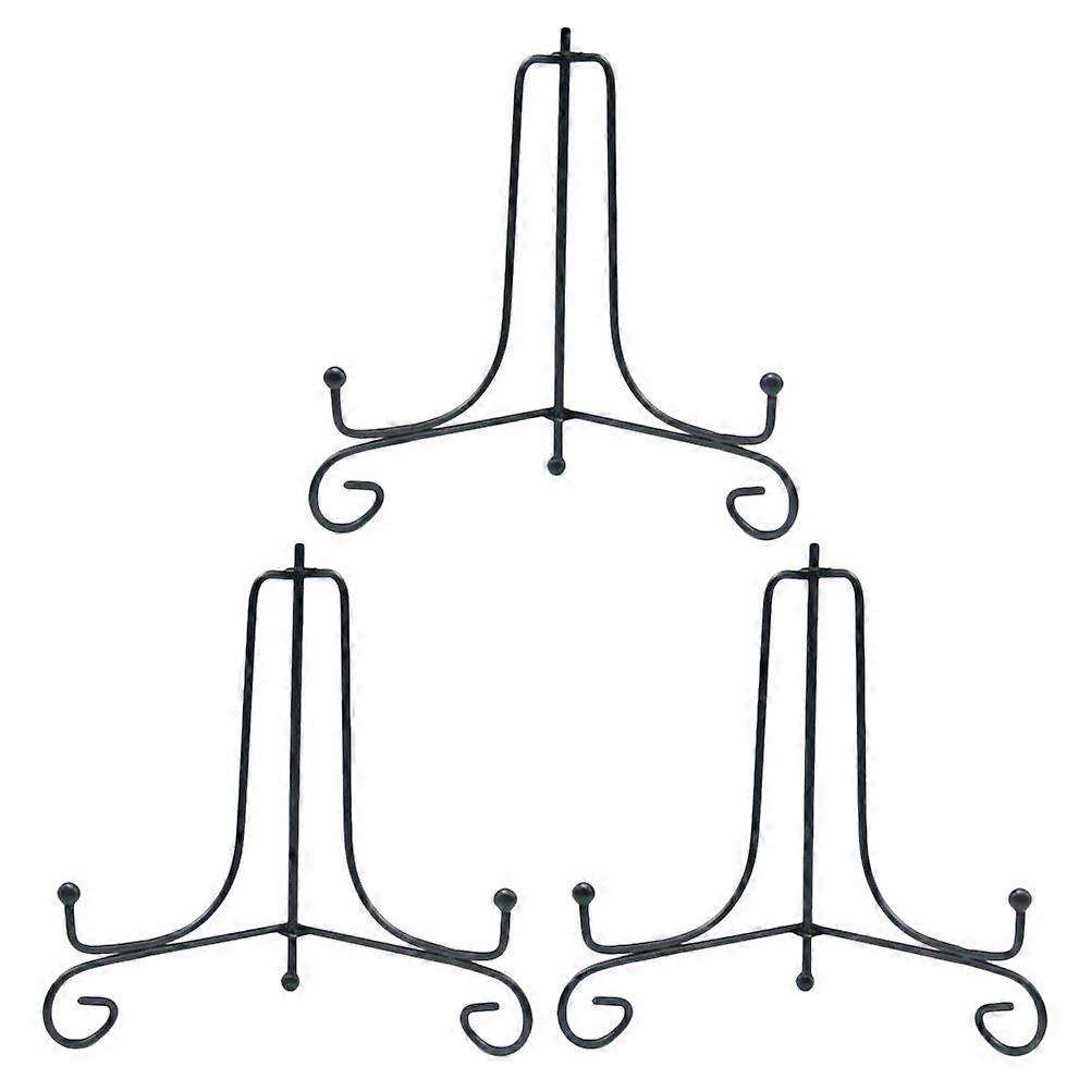 3pcs Plate Dish Display Stand, Multi Functional Storage Rack for Cakes, Tea & Tableware, Elegant Tabletop Presentation for Birthdays & Celebrations