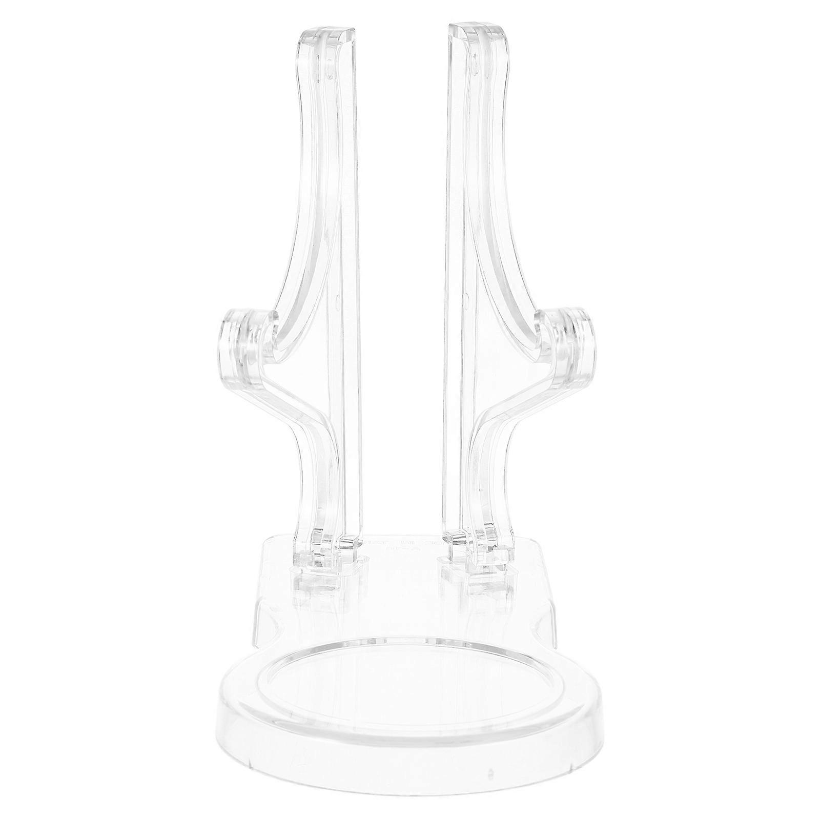 Modern Clear Tea Cup Display Shelf For Home Office 1Set