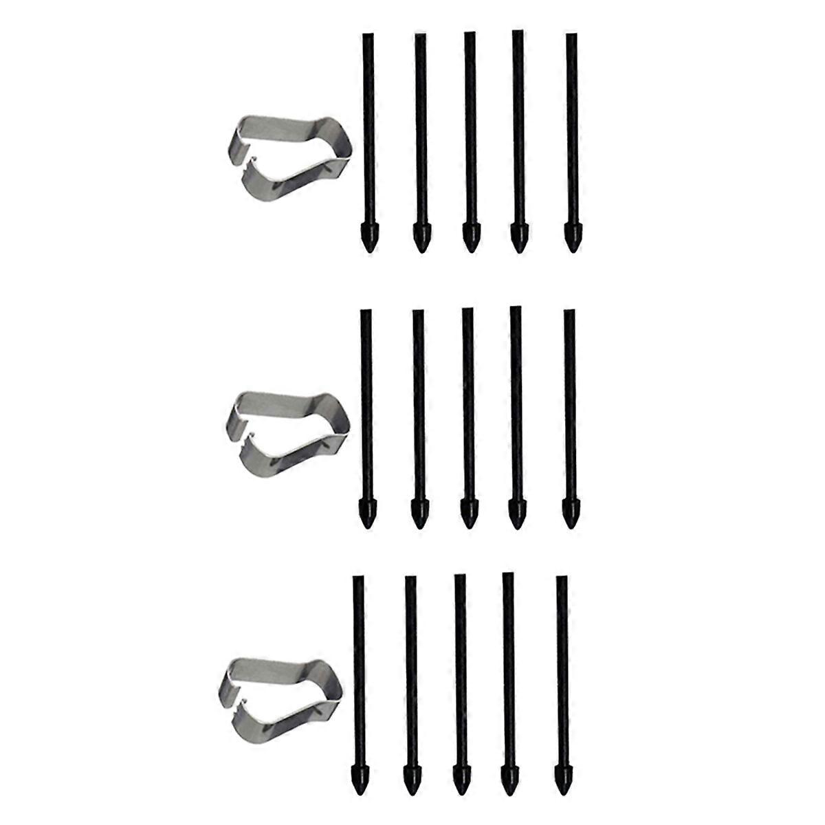 5 Pcs Stylus Refill Replacement Stylus Touch Pen Tip Substite -Black