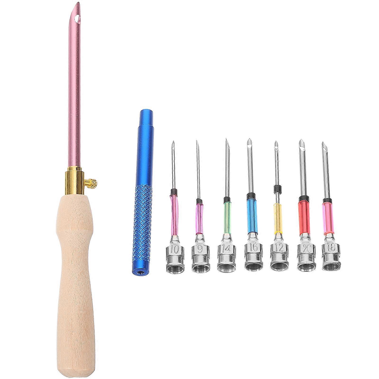 Embroidery Supplie Metal Stitching Tools Beginners Sewing Project Kit 1Set