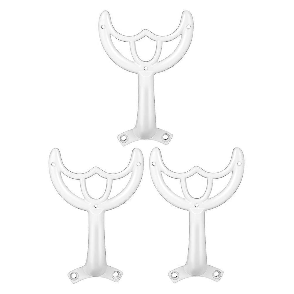 3pcs Ceiling Fan Arms Replacement Parts for Stability Compatible with Various Brands Easy Installation White