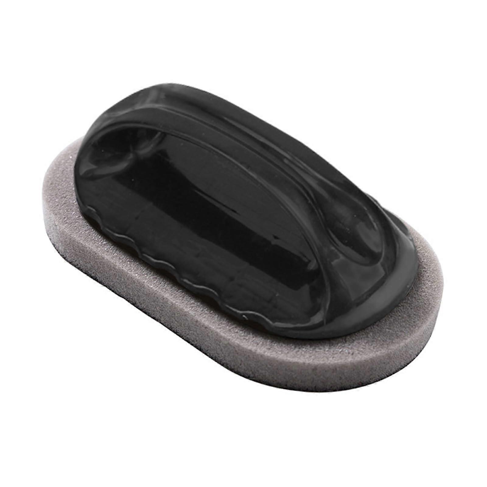 Versatility's sanding sponge brush with integrated handle for efficient cleaning of fats in multiple settings Brown