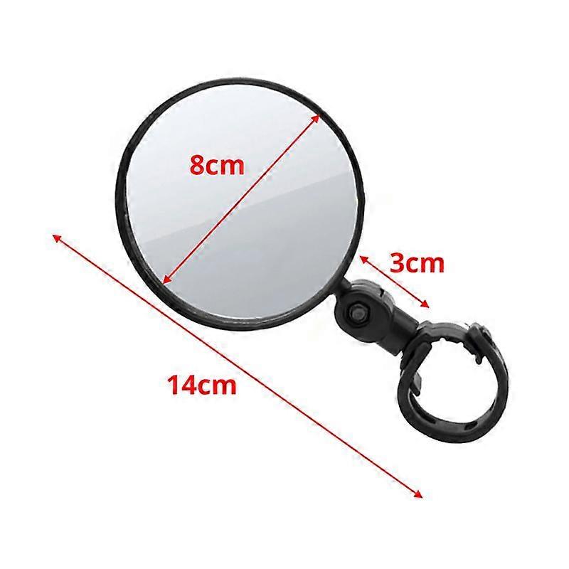 Bicycle Rearview 360 Rotate Safety Cycing Rear View Mirror Bike Accessories